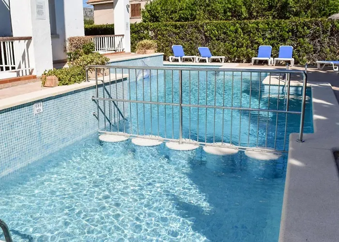 Alexia Brisa 2nd Floor Stairs 2br Pool View 9 Min To Sea 5min To Town At1833 Lägenhet Port de Pollença